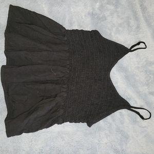 Black tank blouse